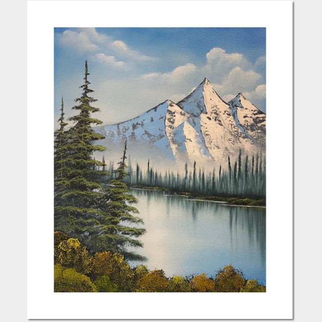 Springtime Mountains Wall Art by J&S mason